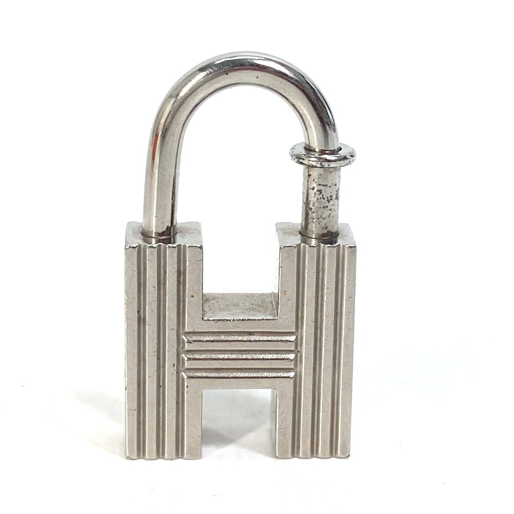 HERMES Pendant top metal Silver H motif The first step of the new century Limited to 2000 Women Used Authentic