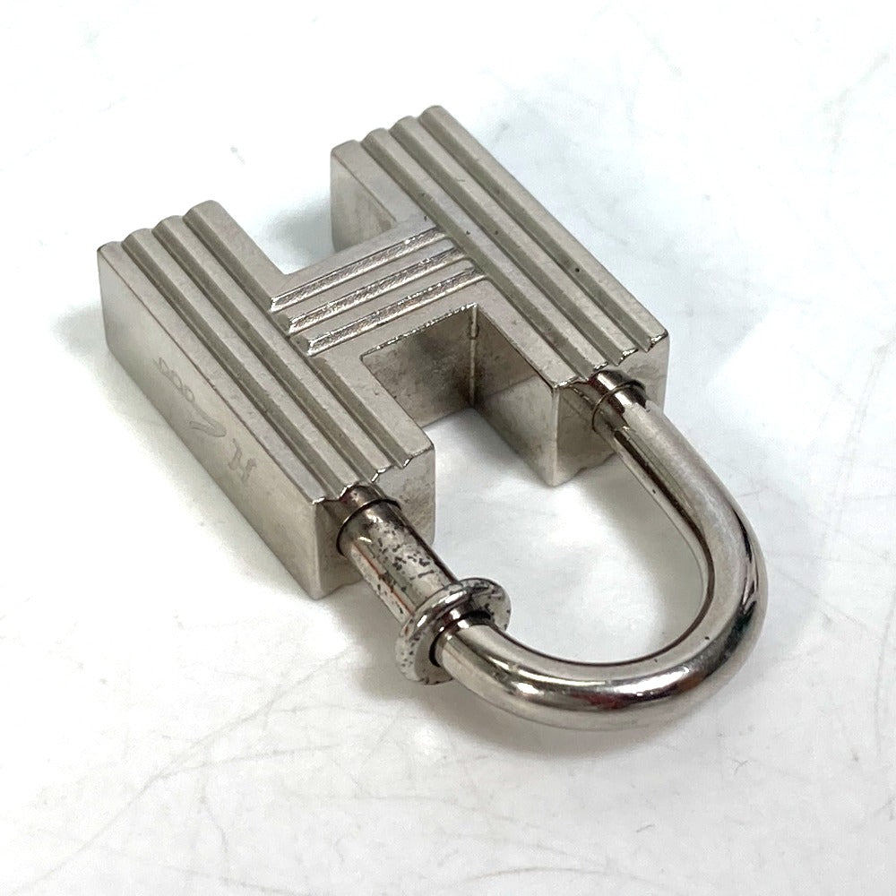 HERMES Pendant top metal Silver H motif The first step of the new century Limited to 2000 Women Used Authentic