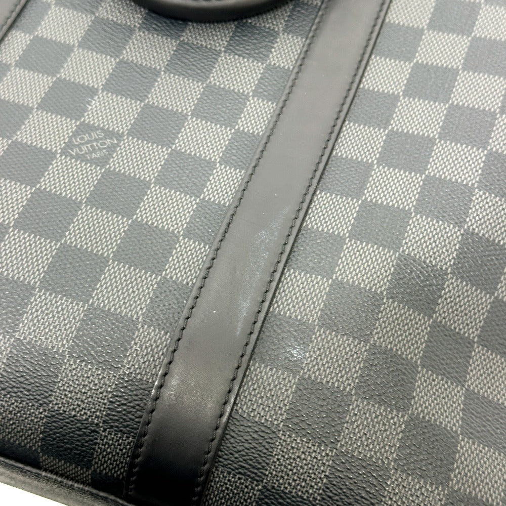 LOUIS VUITTON Tote Bag N40000 Damier Grafitto Canvas black Damier Grafitte Anton mens Used Authentic