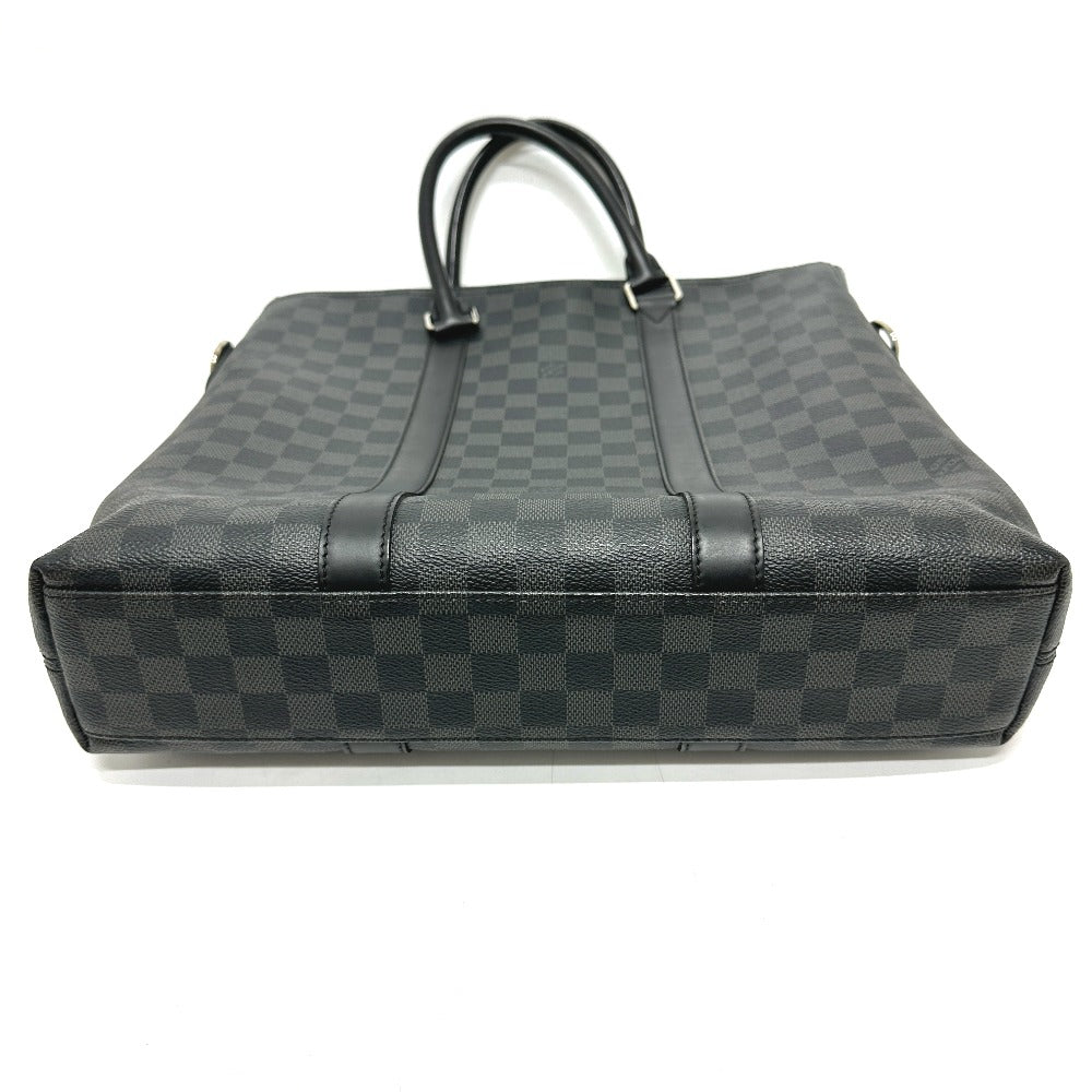 LOUIS VUITTON Tote Bag N40000 Damier Grafitto Canvas black Damier Grafitte Anton mens Used Authentic