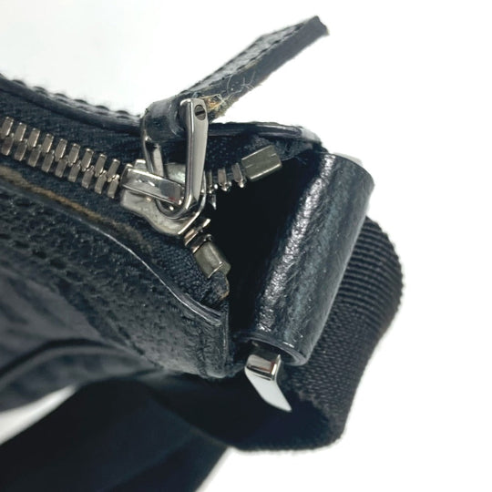 GUCCI Shoulder Bag 114272 GG canvas black GG mens Used Authentic