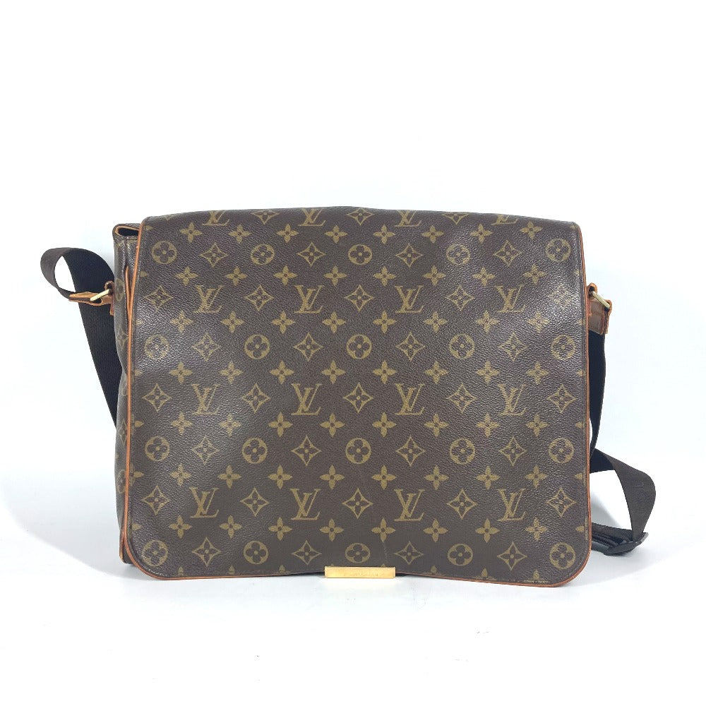 LOUIS VUITTON Shoulder Bag M45257 Monogram canvas Brown Monogram Abbesses
