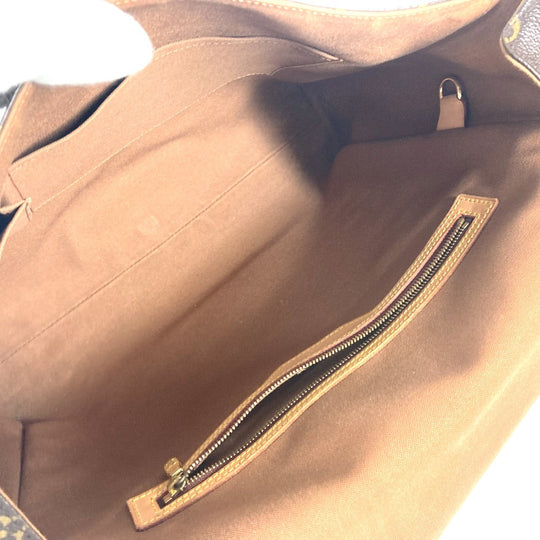 LOUIS VUITTON Shoulder Bag M45257 Monogram canvas Brown Monogram Abbesses