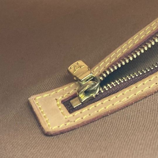 LOUIS VUITTON Shoulder Bag M45257 Monogram canvas Brown Monogram Abbesses