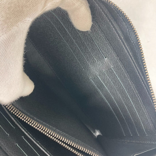 LOUIS VUITTON Long Wallet Purse M61698 Monogram Eclipse Canvas black Monogram Eclipse Zippy XL