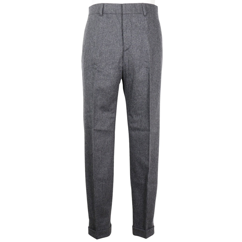 HERMES Pants wool gray mens 42 Used Authentic