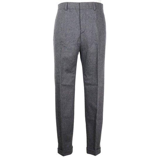 HERMES Pants wool gray mens 42 Used Authentic