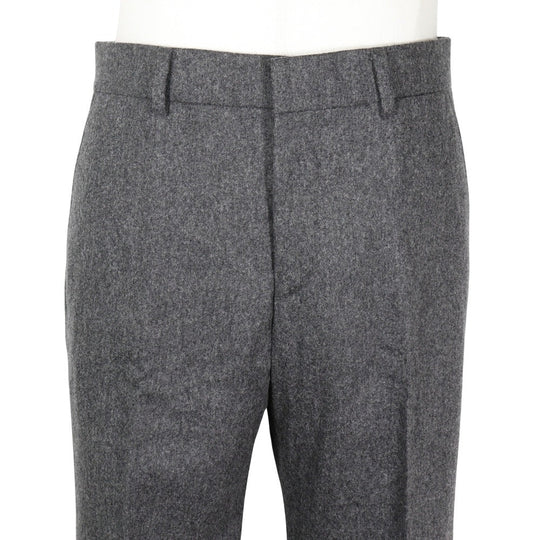 HERMES Pants wool gray mens 42 Used Authentic