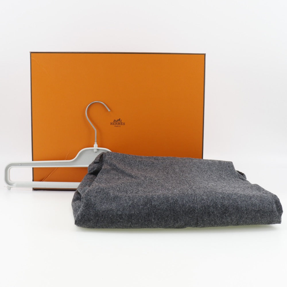 HERMES Pants wool gray mens 42 Used Authentic