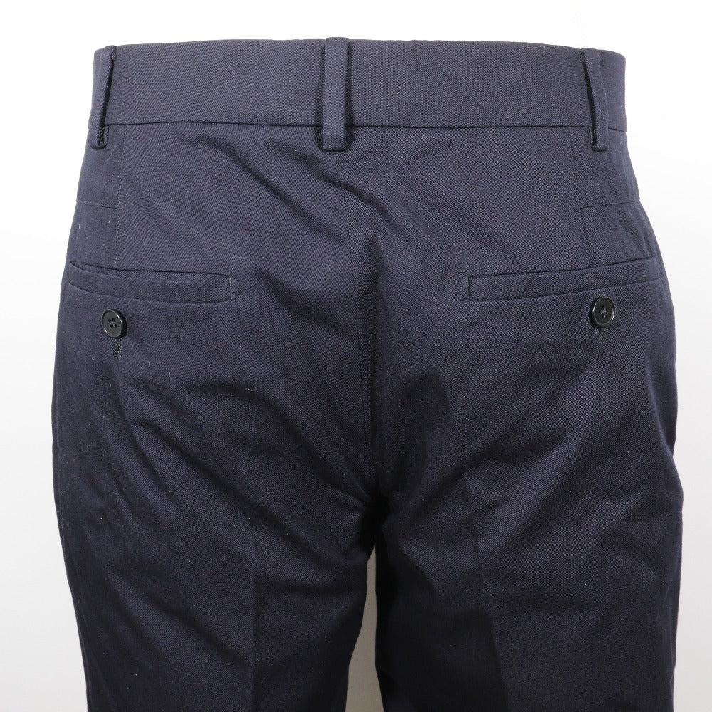 HERMES Pants H835210H40142 cotton Navy blue mens 42 Used Authentic