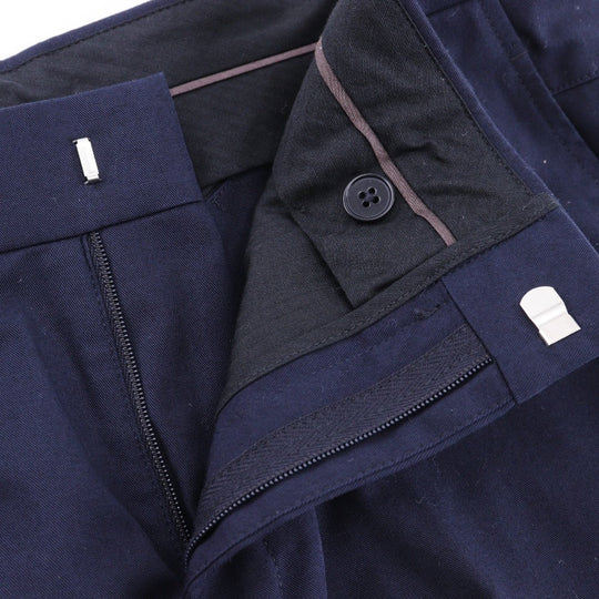 HERMES Pants H835210H40142 cotton Navy blue mens 42 Used Authentic