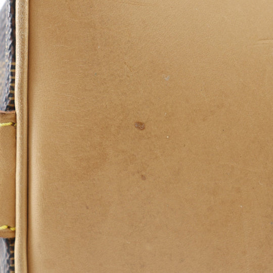 LOUIS VUITTON Tote Bag N99037 Damier canvas Brown Columbine Women Used Authentic