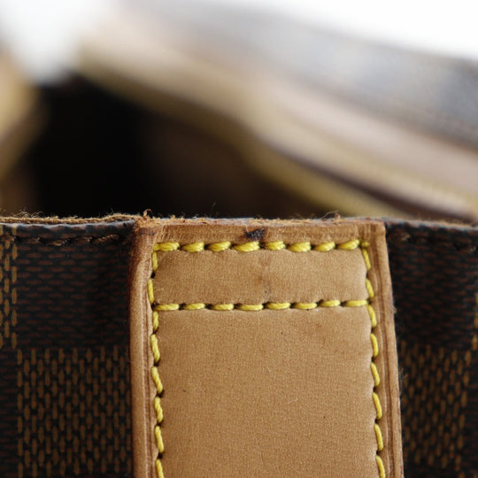 LOUIS VUITTON Tote Bag N99037 Damier canvas Brown Columbine Women Used Authentic