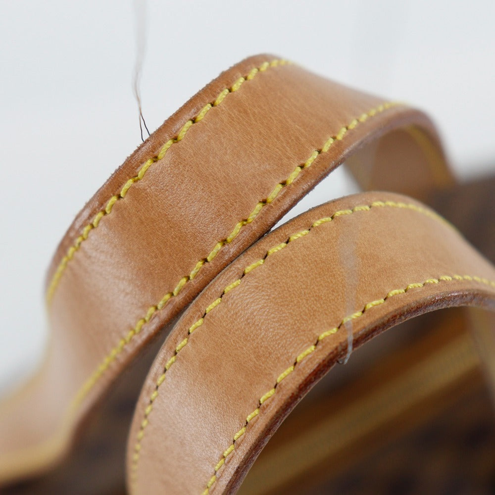 LOUIS VUITTON Tote Bag N99037 Damier canvas Brown Columbine Women Used Authentic