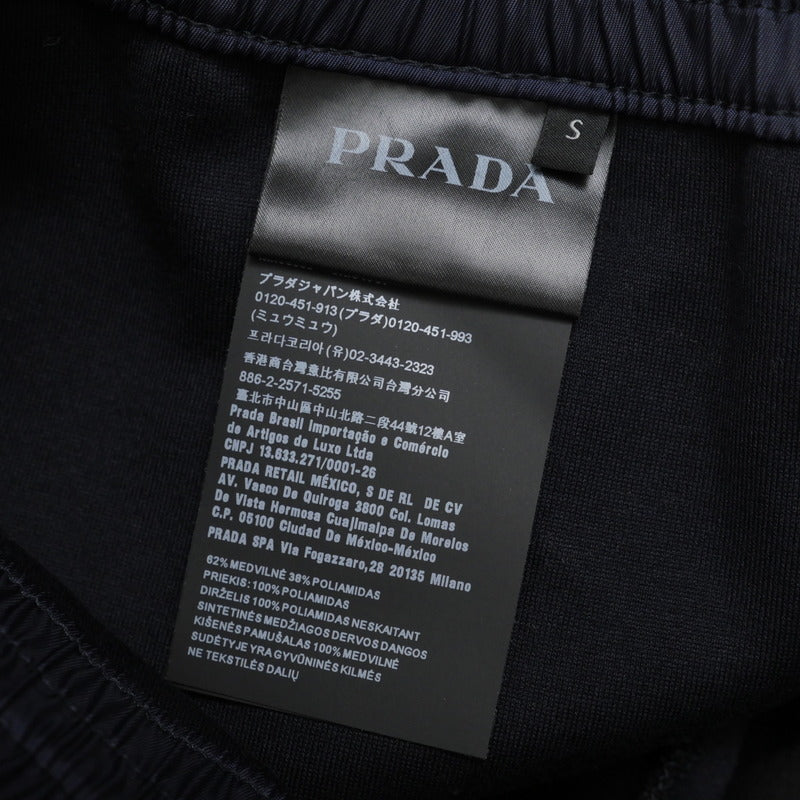 PRADA Pants UJP139 sweat Dark navy mens S Used Authentic
