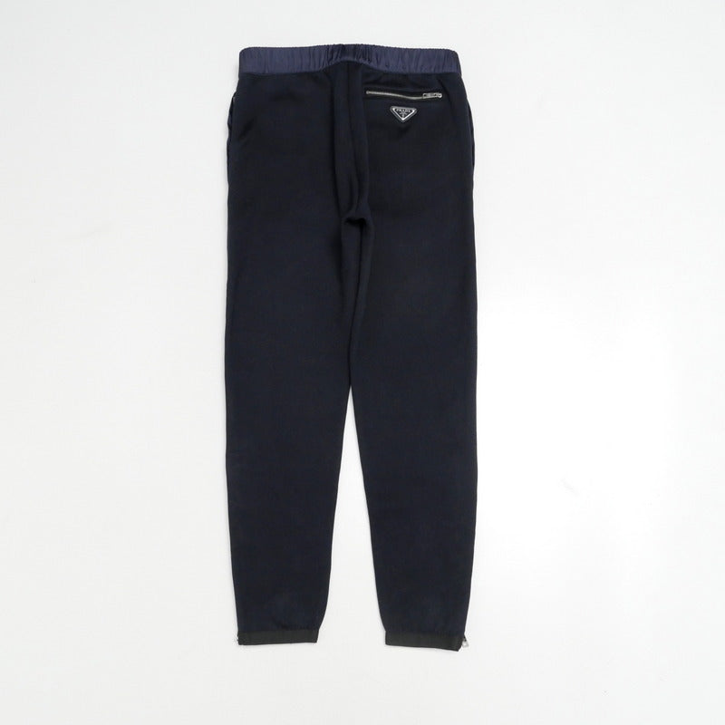PRADA Pants UJP139 sweat Dark navy mens S Used Authentic