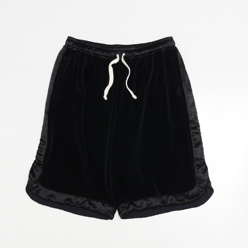 GUCCI Shorts 595537 Velor black mens S Used Authentic