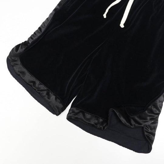 GUCCI Shorts 595537 Velor black mens S Used Authentic