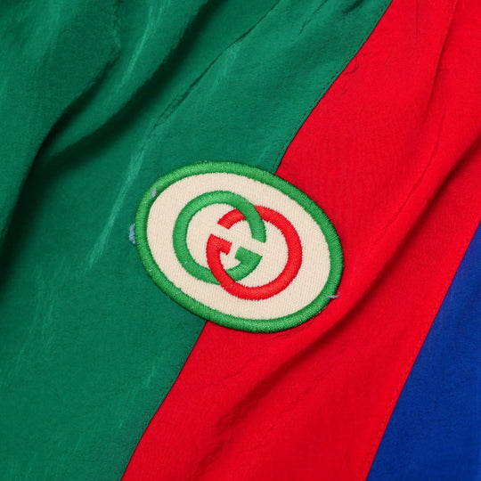 GUCCI Pants 573276 Nylon green mens S Used Authentic