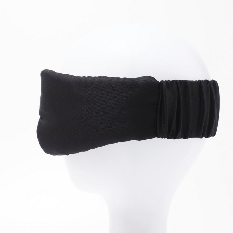 PRADA Travel case Satin black Eye Mask Case mens(Unisex) Used Authentic