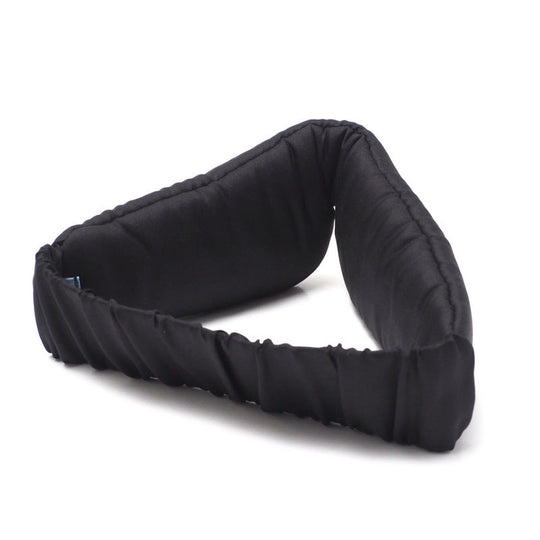 PRADA Travel case Satin black Eye Mask Case mens(Unisex) Used Authentic