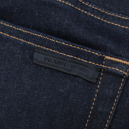 PRADA Pants cotton Navy mens 33 Used Authentic