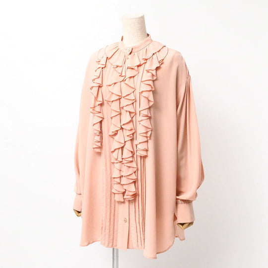 GUCCI blouse 544889 silk pink Women 42 Used Authentic