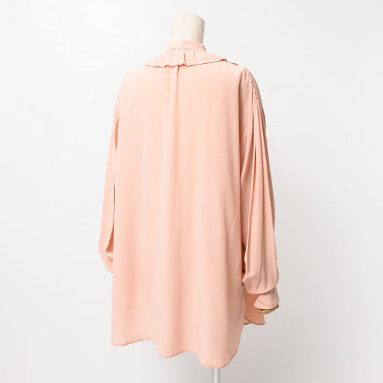 GUCCI blouse 544889 silk pink Women 42 Used Authentic