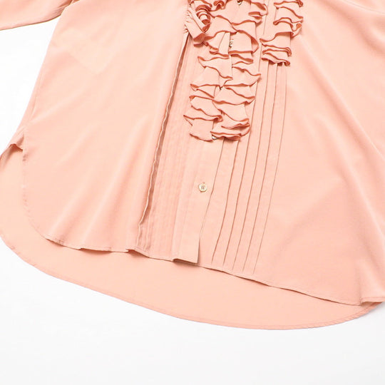 GUCCI blouse 544889 silk pink Women 42 Used Authentic