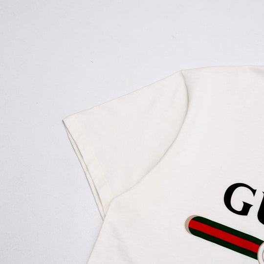 GUCCI Short sleeve T-shirt 548334XJDNC cotton Ivory mens XS�i170/88A�j Used Authentic