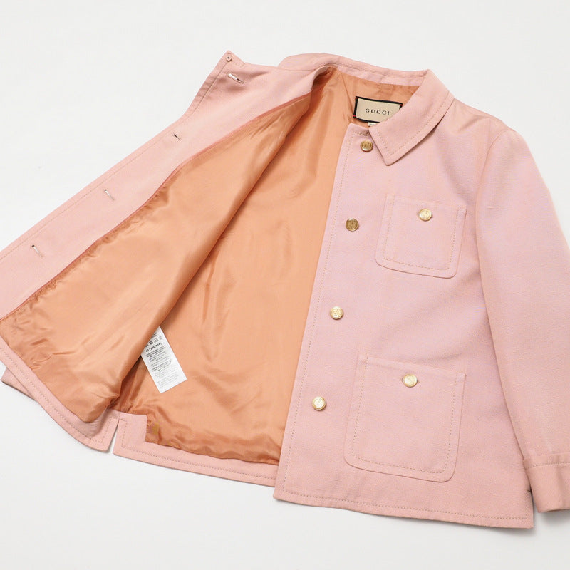 GUCCI Jacket 690932 Rayon pink 42 (170/92Y)
