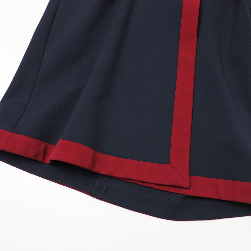 GUCCI one piece 598884 Rayon Navy / Bordeaux Women XS Used Authentic