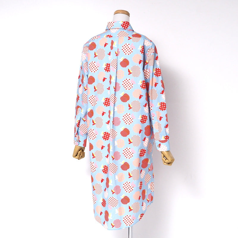 GUCCI one piece 663365 cotton Light blue Women 40 Used Authentic