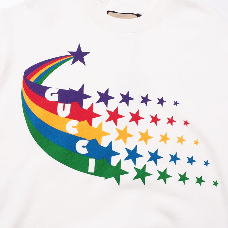 GUCCI sweat 617964 cotton white Women S Used Authentic