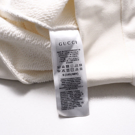 GUCCI sweat 617964 cotton white Women S Used Authentic
