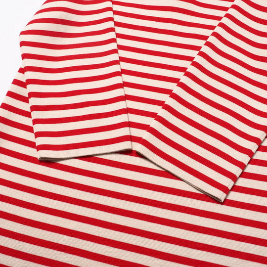 GUCCI sweater 572594 knit Beige / red Women M Used Authentic