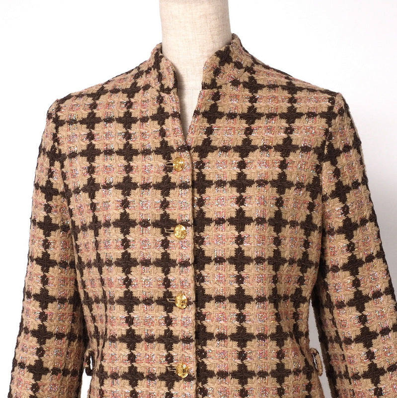 GUCCI suit 664243/677554 tweed multicolor 36 (155/80Y)