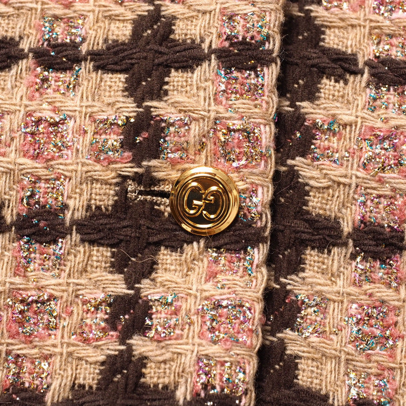 GUCCI suit 664243/677554 tweed multicolor 36 (155/80Y)