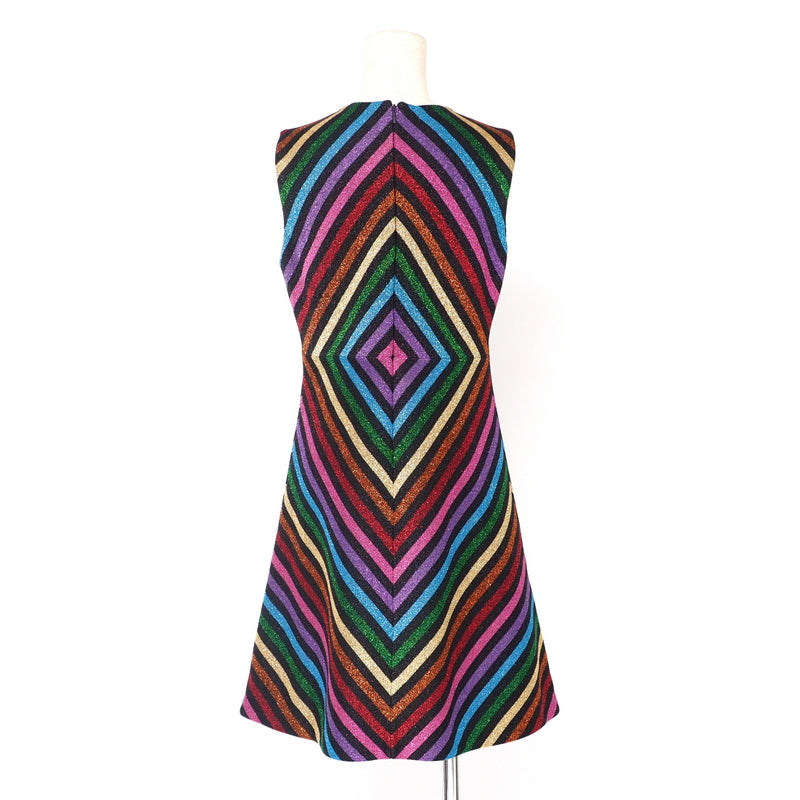 GUCCI one piece knit multicolor Women L Used Authentic