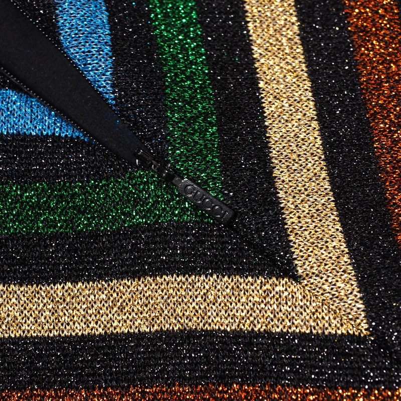 GUCCI one piece knit multicolor Women L Used Authentic