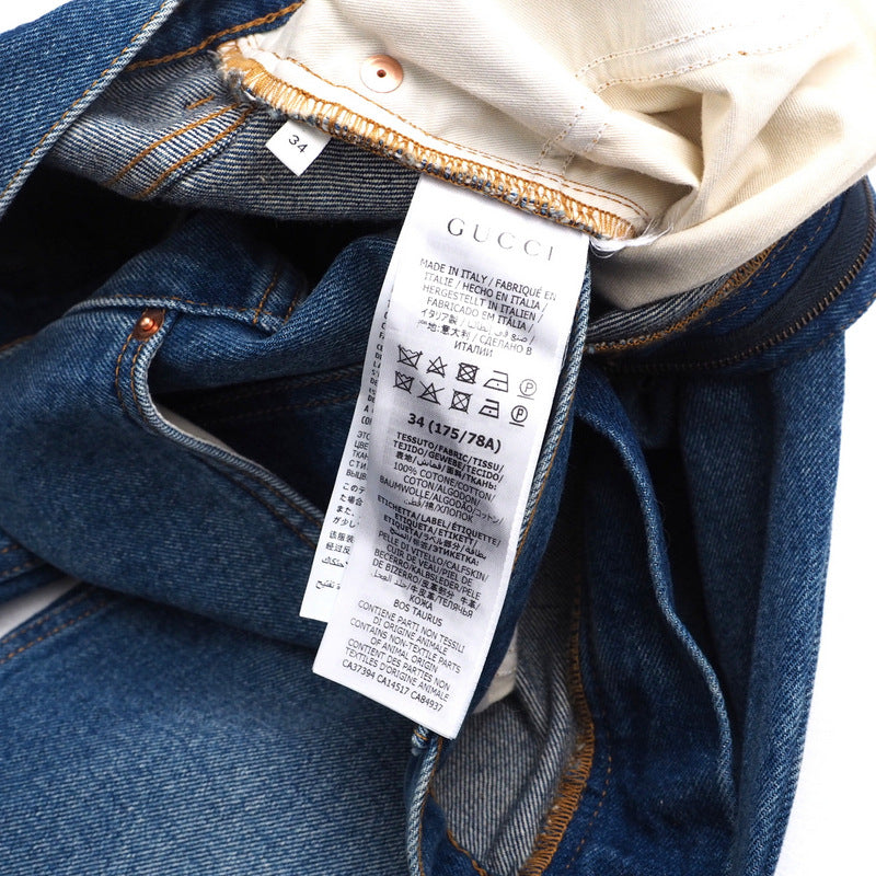 GUCCI Denim pants 623953 denim Indigo 34 (175/78A)