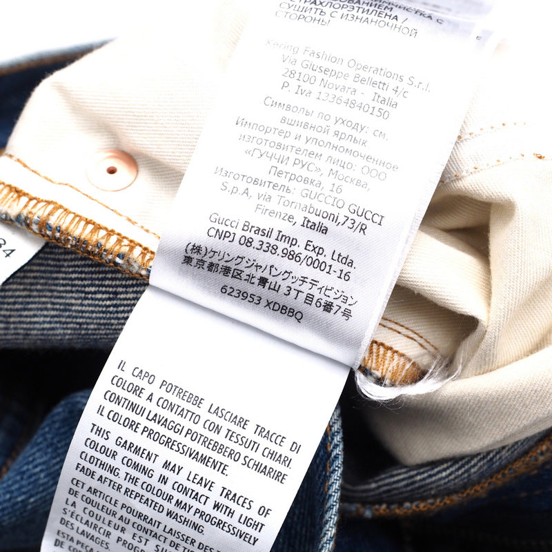 GUCCI Denim pants 623953 denim Indigo 34 (175/78A)