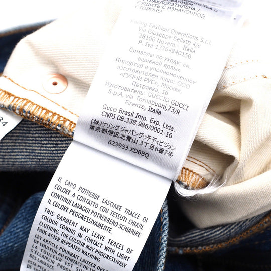 GUCCI Denim pants 623953 denim Indigo 34 (175/78A)