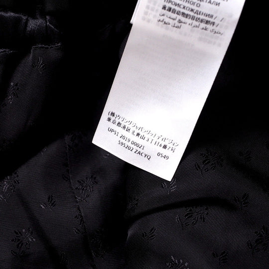 GUCCI Jacket 595202 wool black Women 36 Used Authentic
