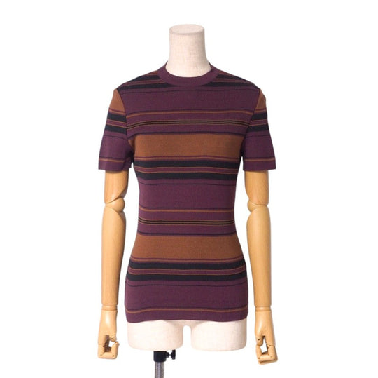 GUCCI ensemble 257-5012-6167/256-5010-6167 cotton purple Women M Used Authentic