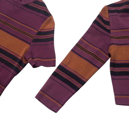 GUCCI ensemble 257-5012-6167/256-5010-6167 cotton purple Women M Used Authentic