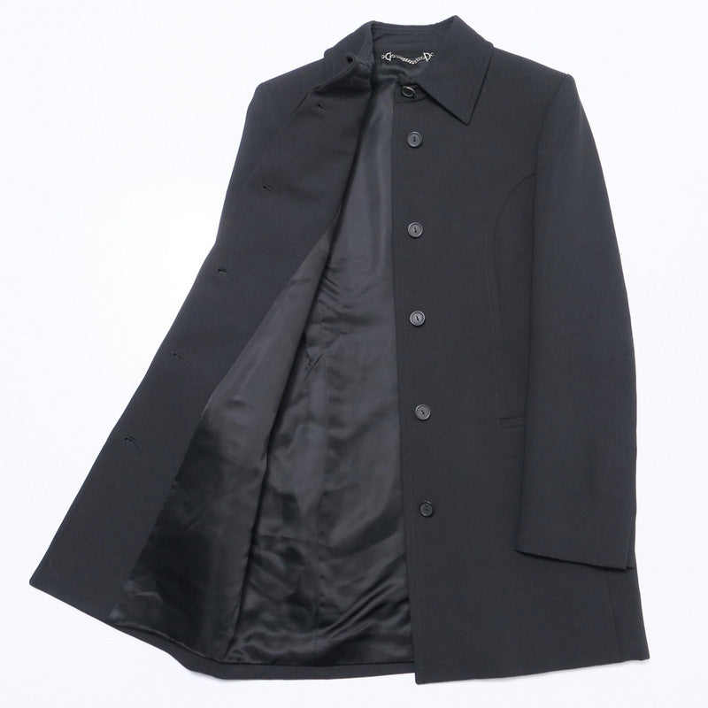 GUCCI Jacket 44% nylon, 25% rayon, 24% wool, 7% polyurethane black 214-0242-7998 Women 38 Used Authentic