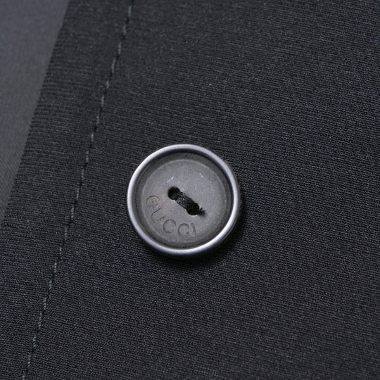 GUCCI Jacket 44% nylon, 25% rayon, 24% wool, 7% polyurethane black 214-0242-7998 Women 38 Used Authentic