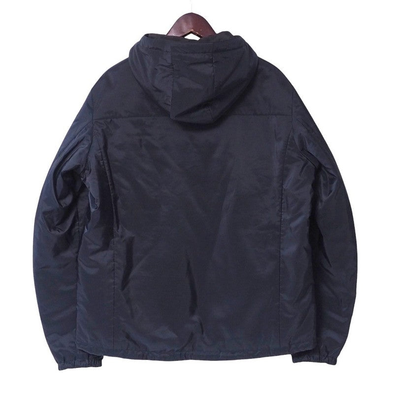 PRADA Jacket SGB224 polyester Navy / Black mens 58 Used Authentic