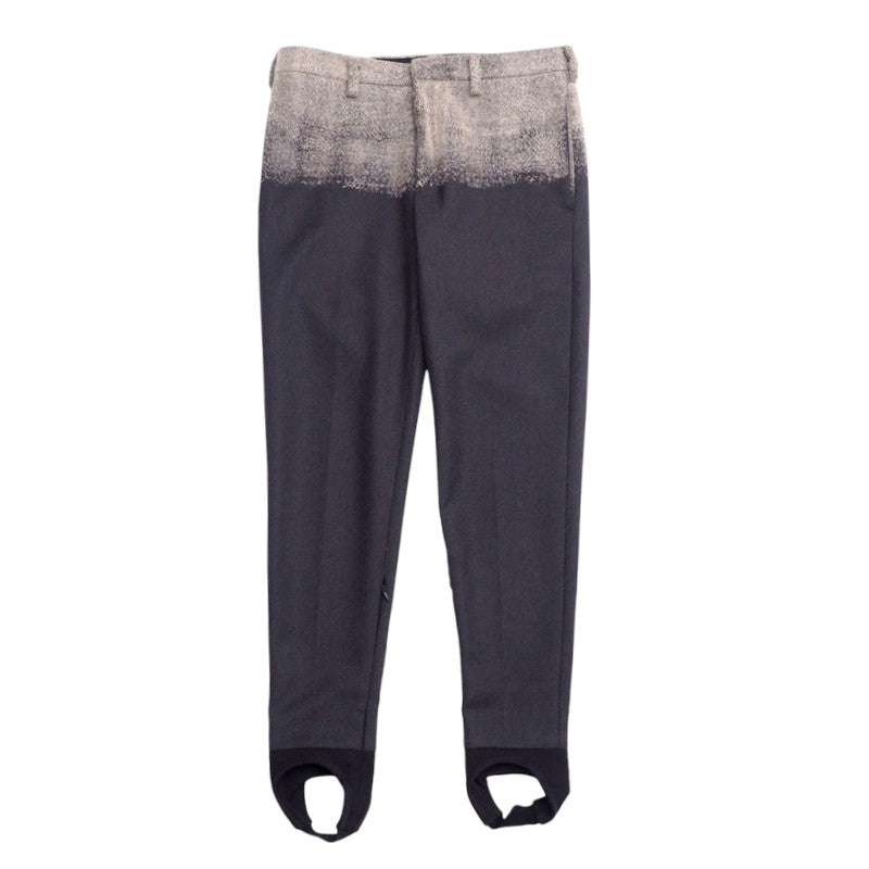 PRADA Pants UPA600 polyester Gray / beige mens 46 Used Authentic